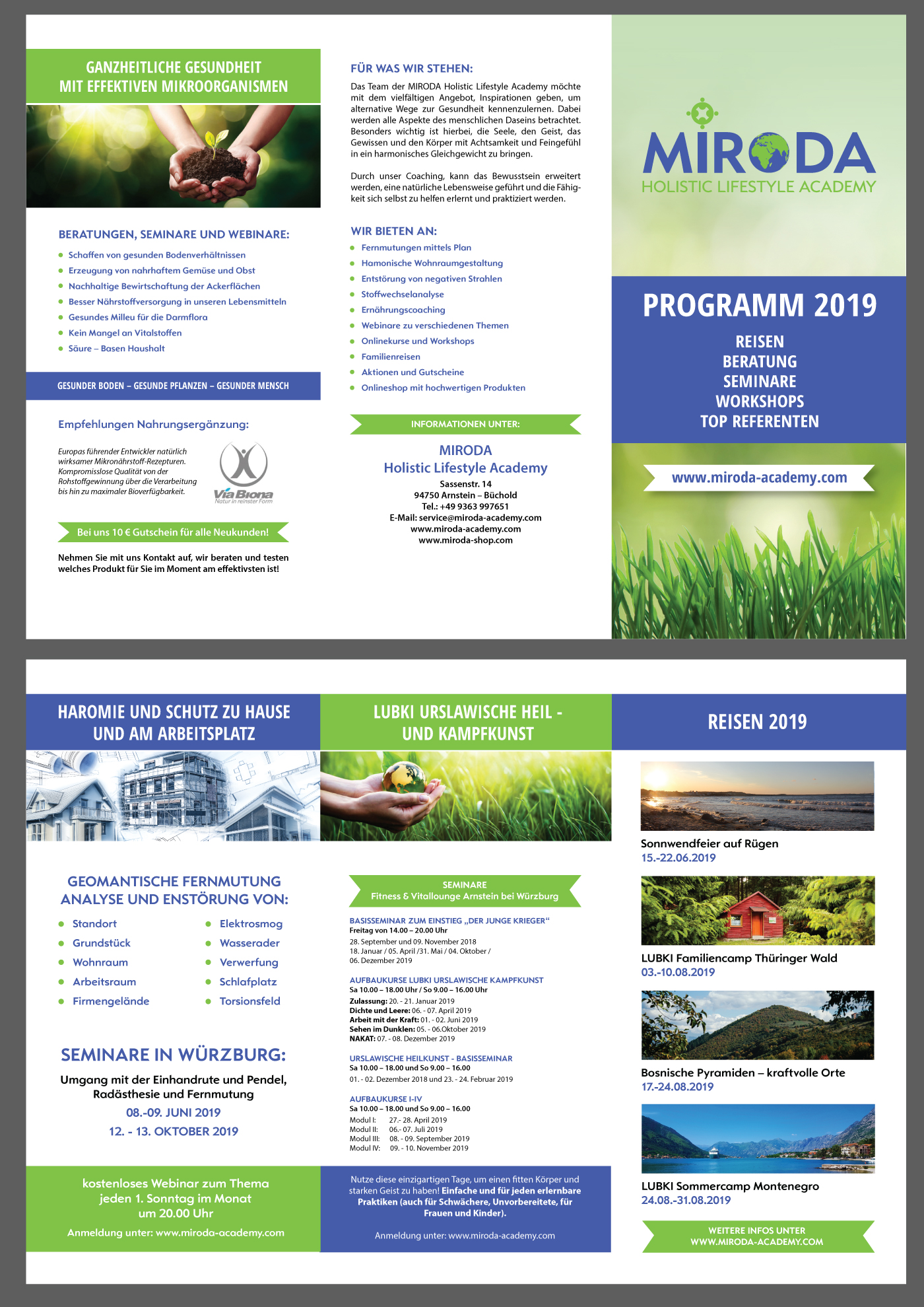 trifold brochure